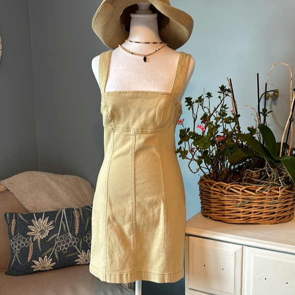 Urban outfitters khaki cotton dress. - Picture 4 of 6